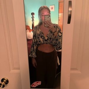 Urban outfitters floral dress top